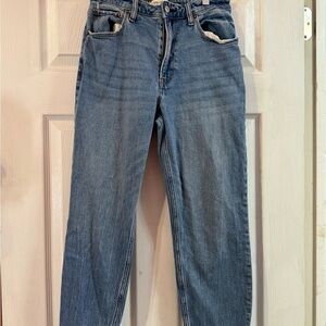 Abercrombie & Fitch Womens Straight Blue Jeans